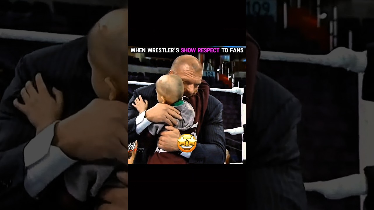 Wrestlers Show Respect to Fans ๐คผโโ๏ธ