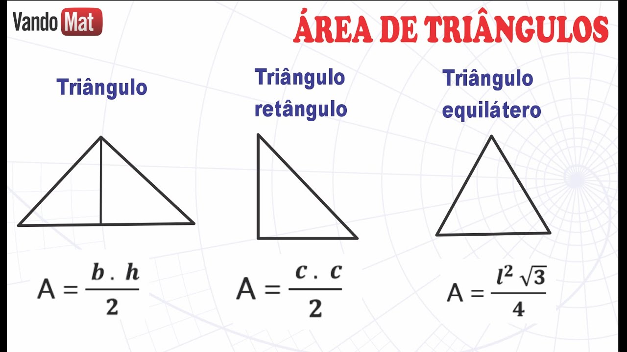 Aprenda a Calcular a Área de Triângulos: Retângulo, Equilátero e Mais! 📐