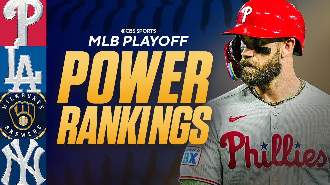 MLB Playoff Power Rankings: Phillies Lead, Reds Near Bottom 🏆