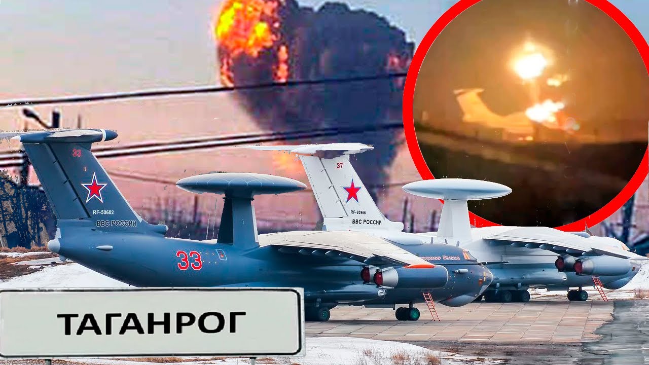 Лазерный А-60 сбит в Таганроге 🚀