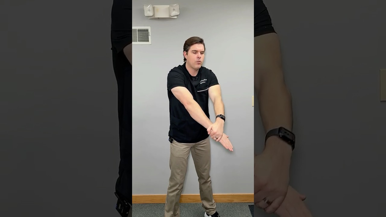 Effective Upper Back Pain Relief Stretch Demonstrated by Dr. Rowe