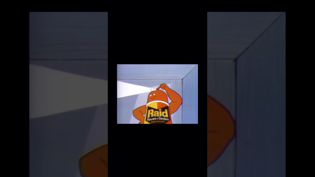 Vintage Raid Commercial from the 1960s 🕰️