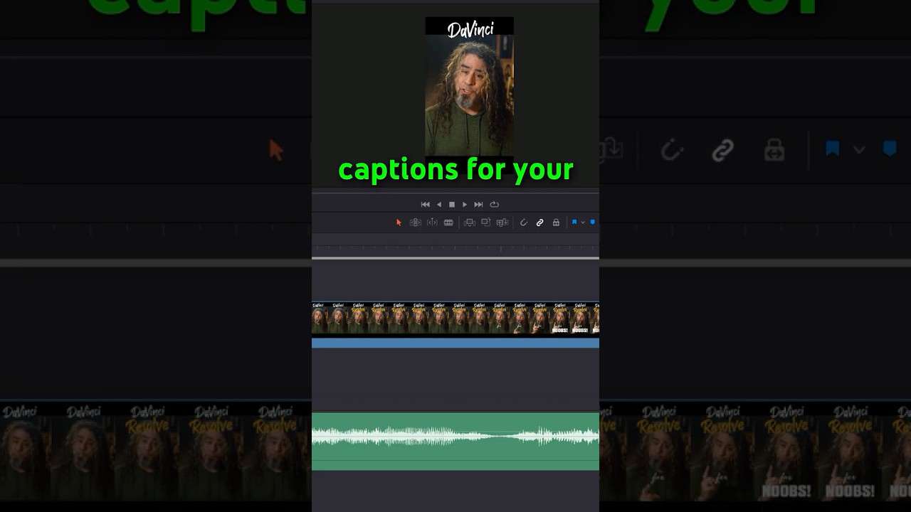 DaVinci Resolve Studio: Auto Subtitles for Beginners