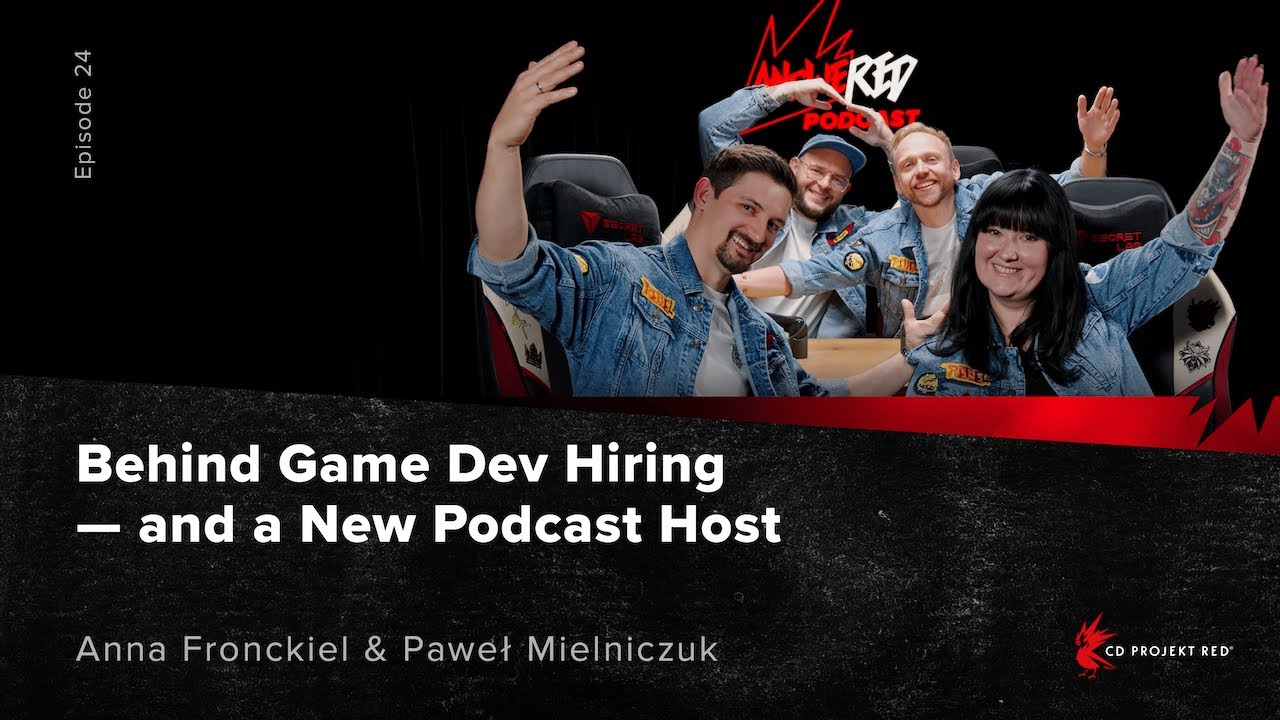 AnsweRED Podcast Ep 24: Game Dev Hiring & New Host 🎮