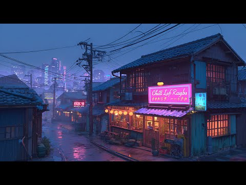 Light Rain and Retro Lofi Tapes π§οΈ 80s & 90s Vibes with Chill Lofi Hip Hop Mix