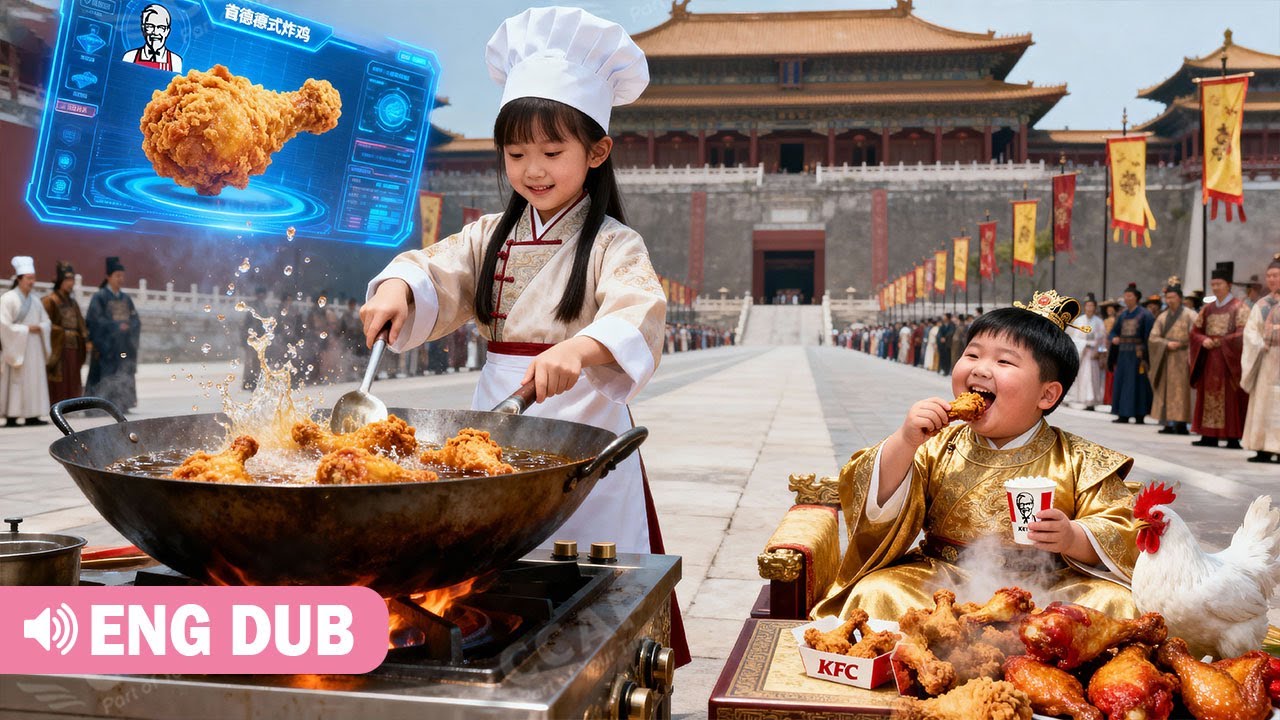 Genius Kid Chef Travels in Time to Help the Prince 🍗