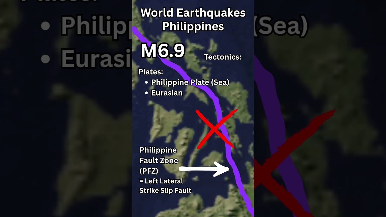 Magnitude 6.9 Earthquake In The Philippines