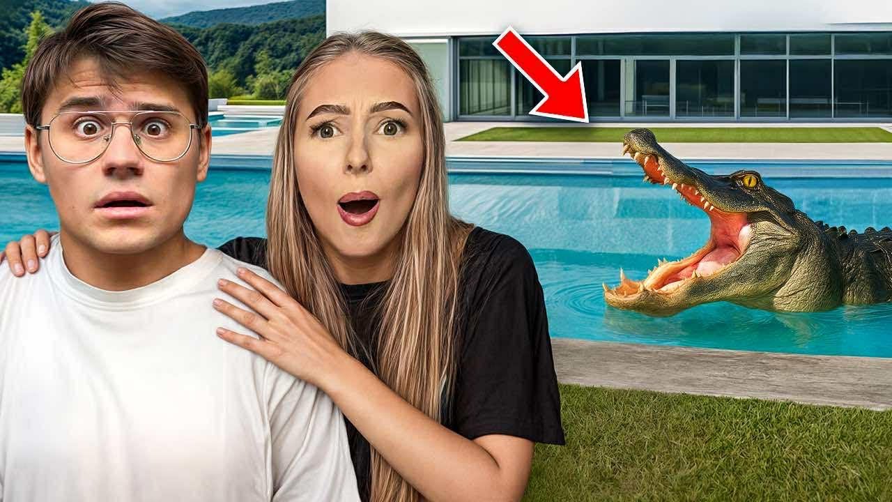 Krokodyl w naszym basenie! 🐊