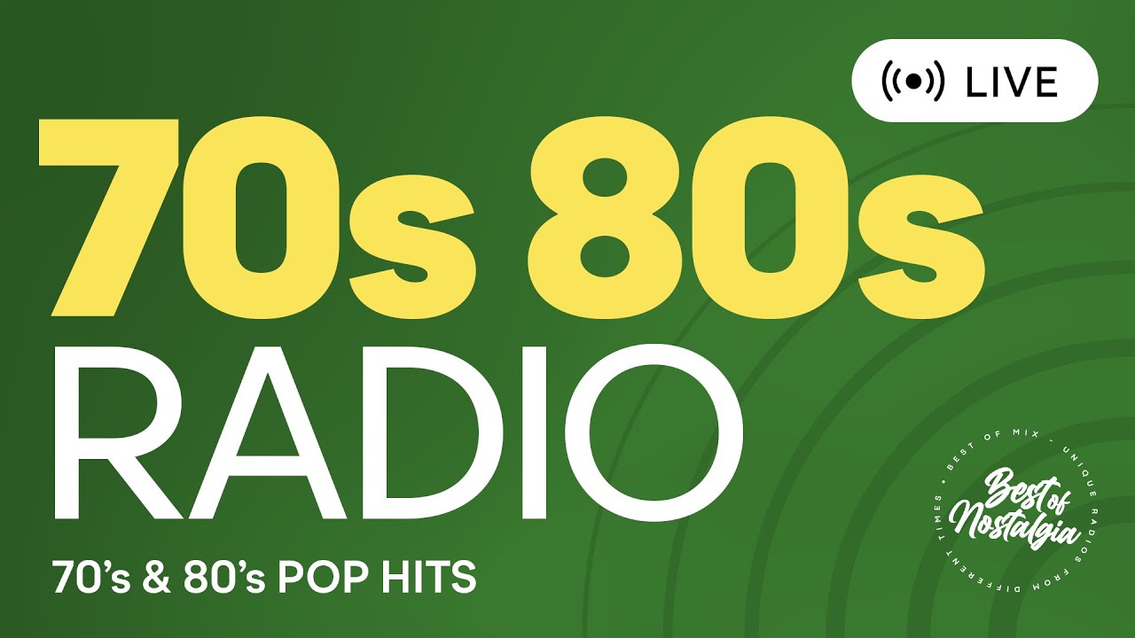 70s & 80s Hits Radio ๐ถ | 24/7 Oldies Playlist