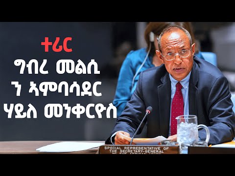 EMN - ተሪር ግብሪ መልሲ ንቃል መሕተት ኣምባሳደር ሃይለ መንቆርዮስ | ብኣሚር ዓሊ!! - Eritrean Media Network