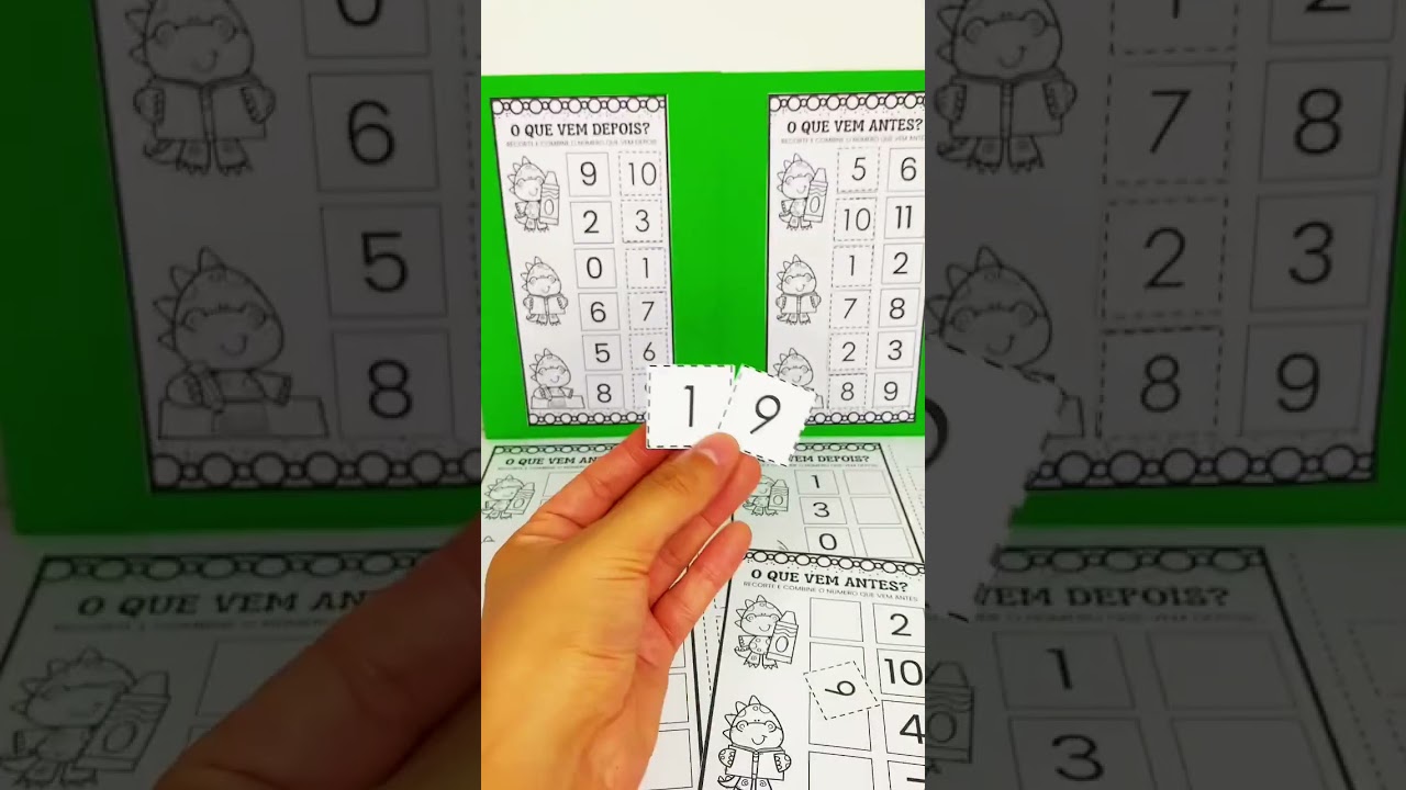 Atividade Divertida de Matemática para Alfabetização 📚