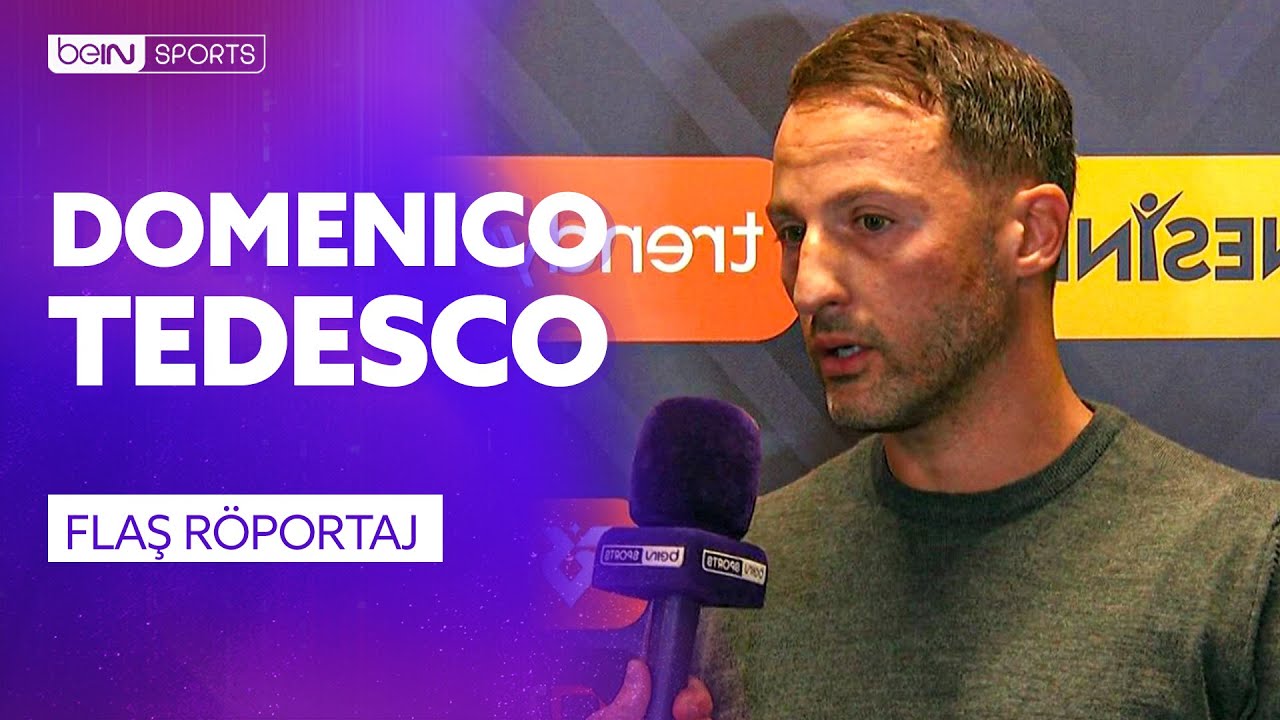 Beşiktaş - Fenerbahçe Derbisi: Tedesco'nun Maç Sonu Açıklamaları ⚽