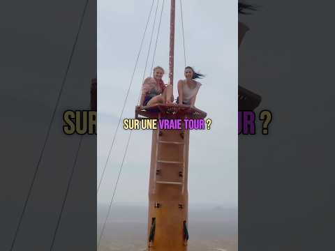 FALL : le tournage infernal du film Netflix 😱 #cinema #urbex #behindthescene #shorts