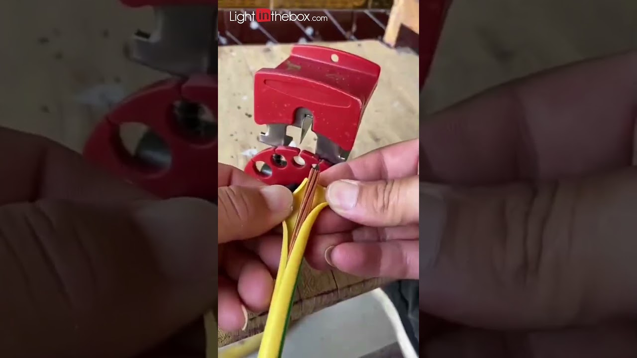 Effortless Manual Wire Stripping Tool – Precision & Convenience🔧