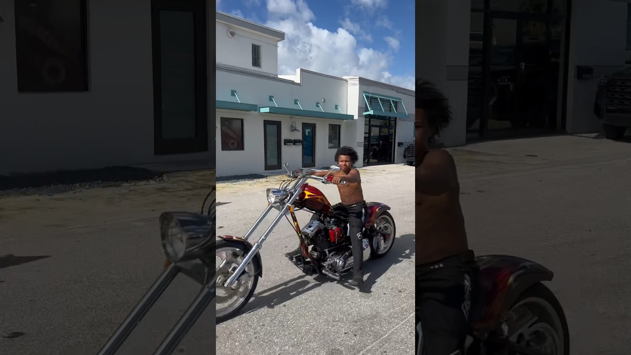 How to ride a chopper