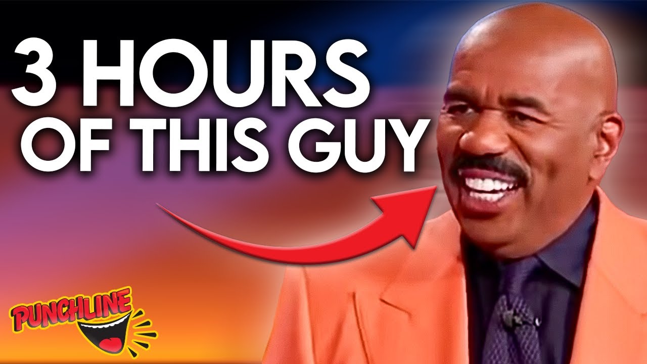 3 Hilarious 3-Hour Compilation of Family Feud with Steve Harvey 😂