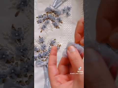 DIY Organza (Tissue) Flower Tutorial 🌸