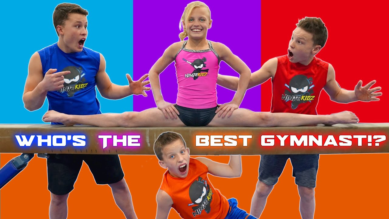 Brothers & Sister Gymnastics Challenge! 🤸‍♂️