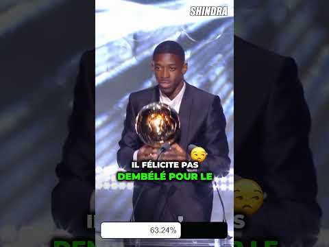 Griezmann jaloux du Ballon d’Or de Dembélé ? 😬  #football #atleticomadrid #ballondor #dembele