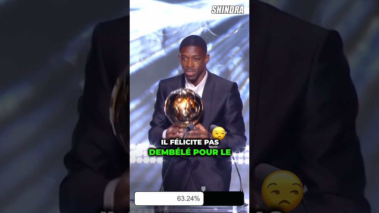 Griezmann Jaloux du Ballon d’Or de Dembélé ? La Toile s'Enflamme 😬