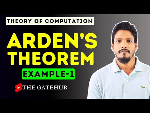 Arden's Theorem Example 1 | Finite Automata to Regular Expression | GATECSE | TOC