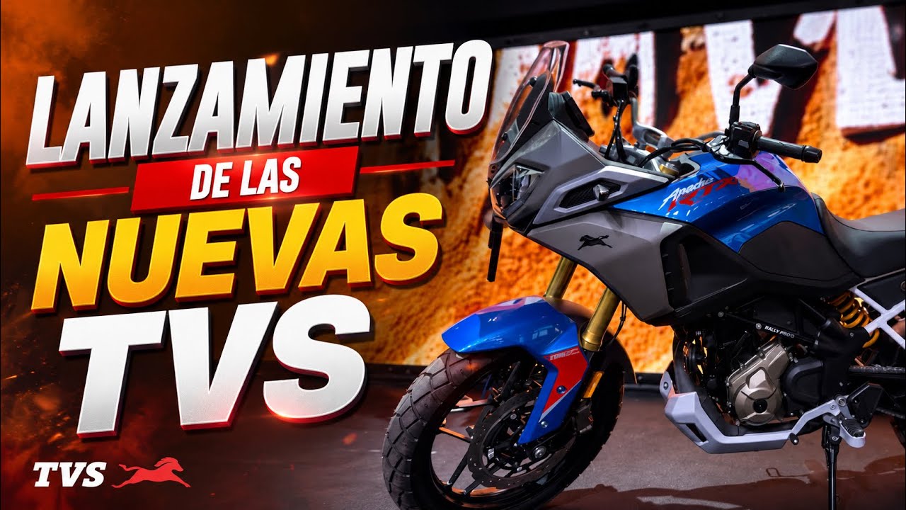 Nuevas TVS 2026 llegan a Colombia 🛵