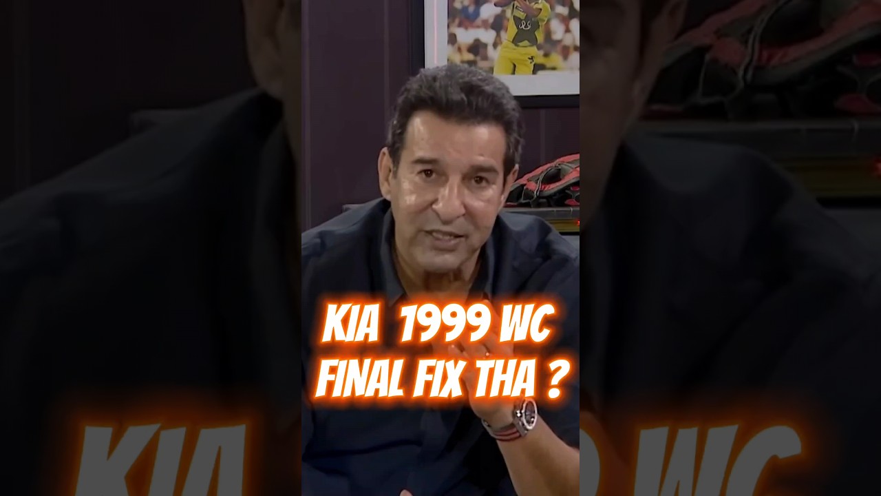 Wasim Akram Reflects on the 1999 World Cup Final 🏆 | Pakistan's Heartbreaking Loss