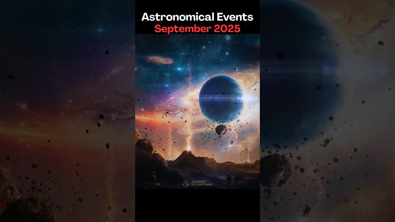 September 2025 Astronomical Events π