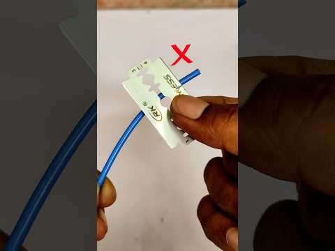 Amazing idea | Copper Wire Stripping | #shorts