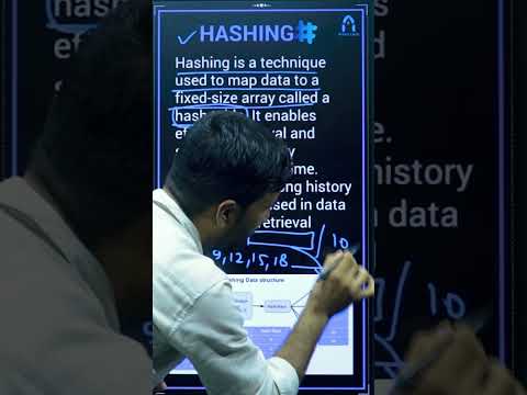 11. What is Hashing | DSA Complete Notes hindi #shorts #datastructure #trending #viralshorts