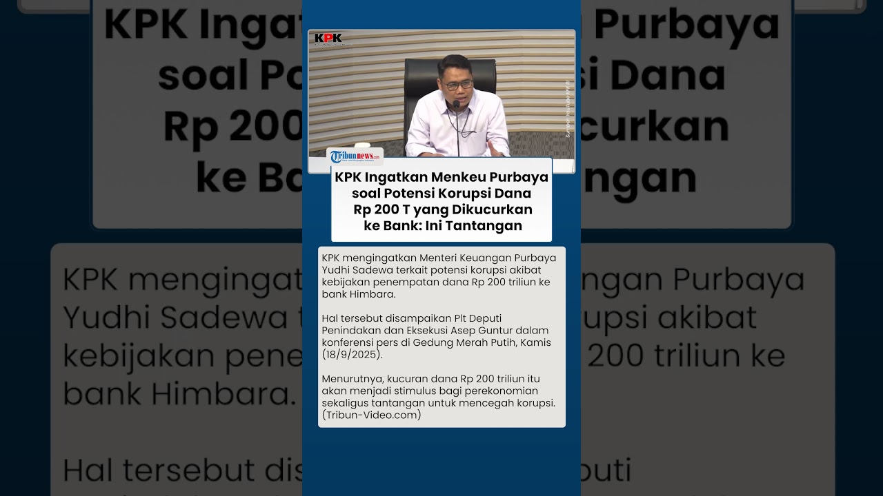 Menkeu Purbaya Kucurkan Rp 200 Triliun ke Bank Himbara 💰