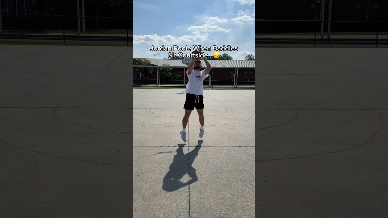 Jordan Poole Dominates Courtside with Baddies 🏀