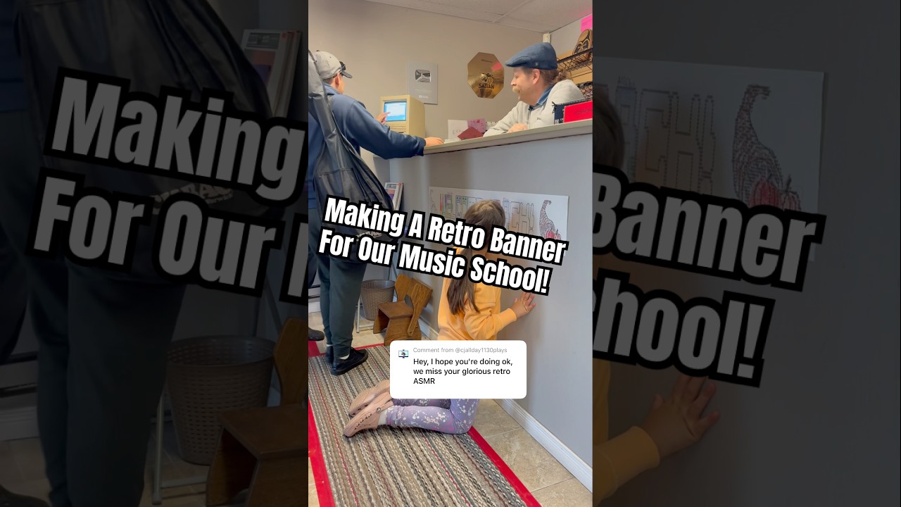 Creating a Retro C64 Print Shop Banner 🎶 | Summer Music & Tech Vibes