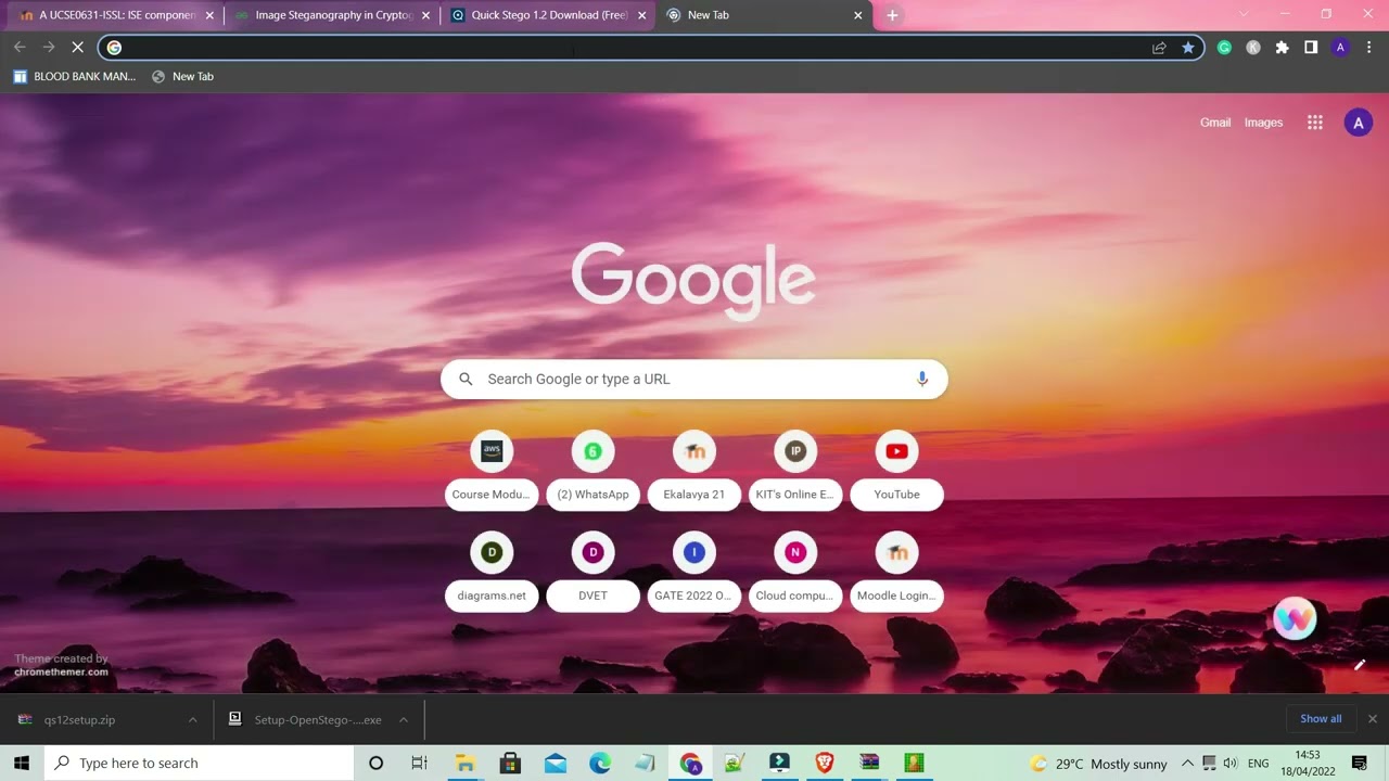 Demonstration of QuickStego Tool for Steganography