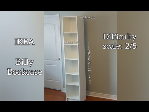 DIY IKEA Billy Bookcase Assembly Guide 📚
