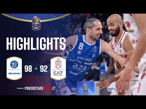Germani Brescia vs EA7 Emporio Armani Milano | Serie A Unipol 2025/26 Highlights 🏀