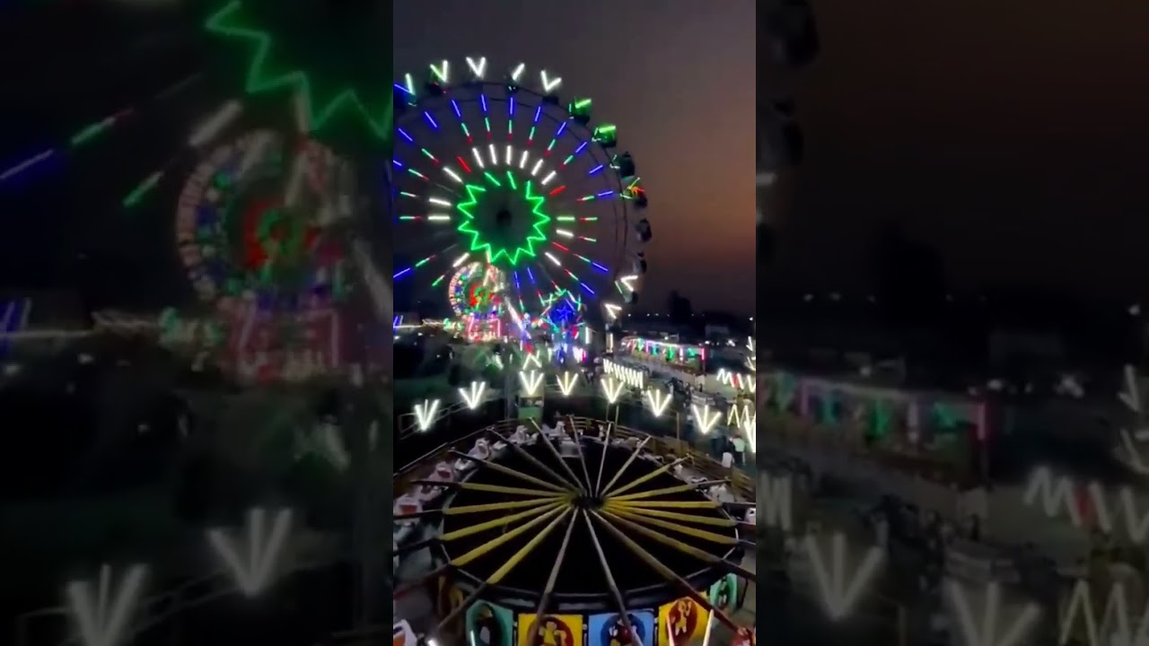 Impressive Giant Wheel at Exhibition 🎡