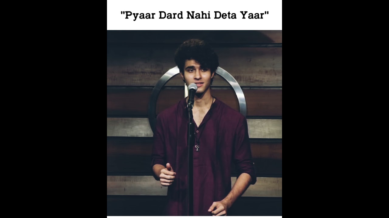 Pyaar Dard Nahi Deta | Chintan Rachh | The Poetry House