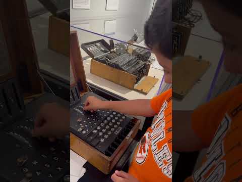 National Cryptologic Museum in Maryland #ettanehsan #cryptology #cryptography #museum