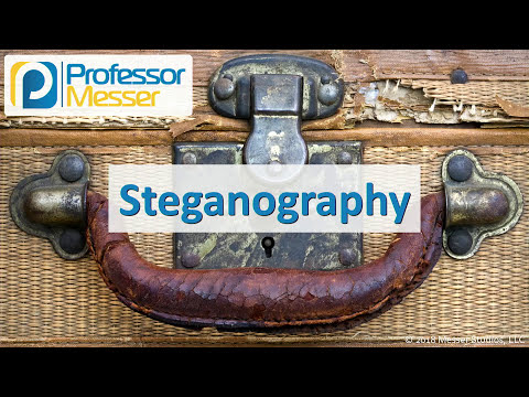 Steganography - CompTIA Security+ SY0-501 - 6.1