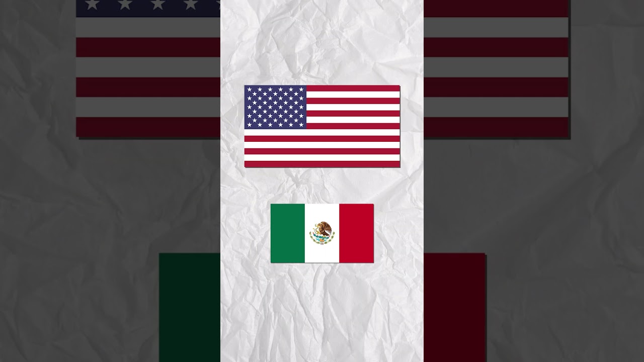 Countries Battle: MEXICO VS USA #usa #mexico #comparison