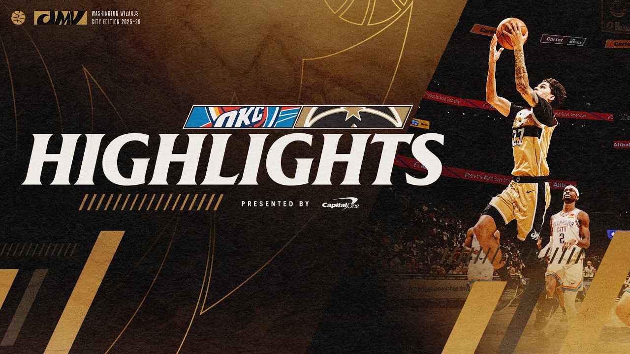 Wizards vs. Thunder Highlights | 03.21.26 🏀