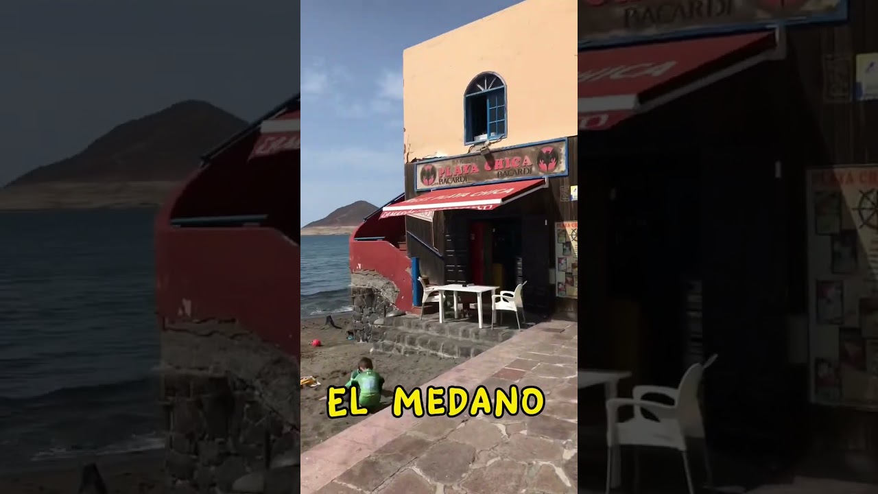 Explore El Medano, Tenerife 🌊 #Shorts