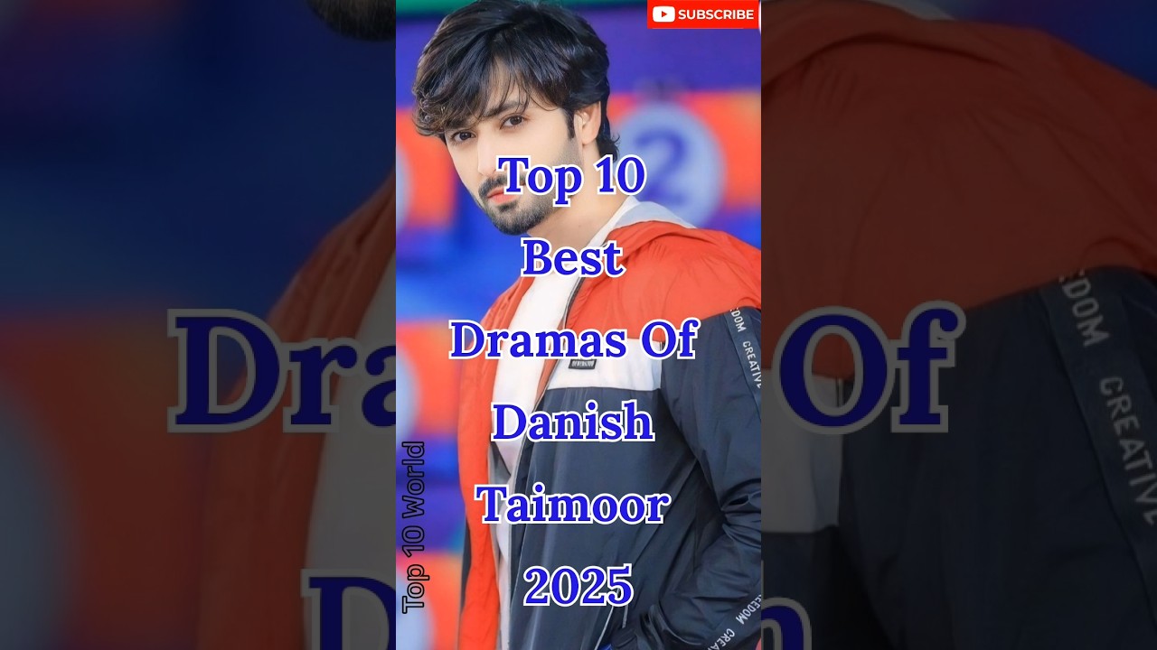 Top 10 Danish Taimoor Dramas of 2025 🎬
