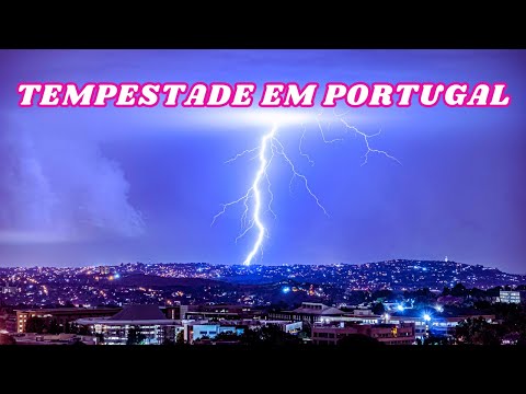 CHUVA FORTE EM PORTUGAL COM GRANIZO  | Paulista em Portugal