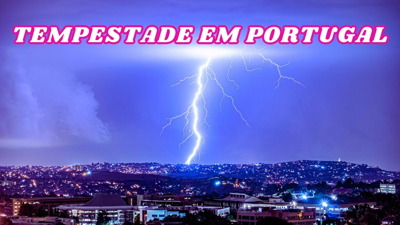 Chuva Forte com Granizo em Portugal | Paulista em Portugal