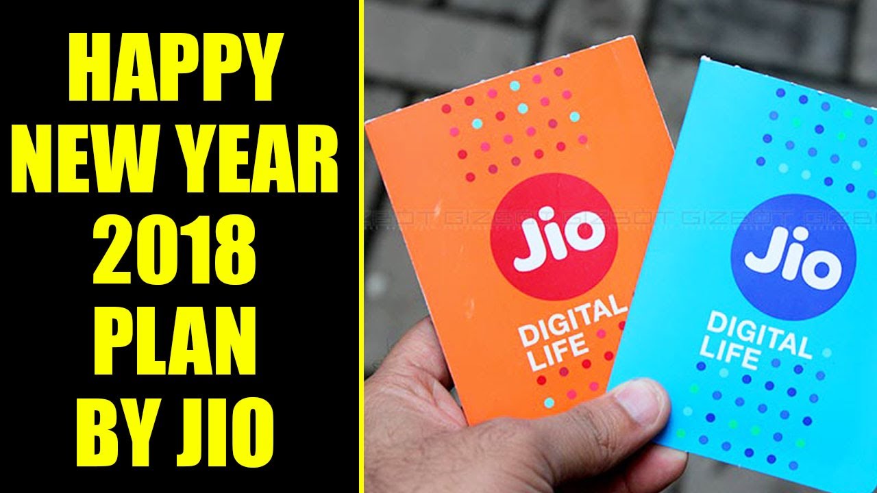 Reliance Jio Unveils Happy New Year 2018 Plans π