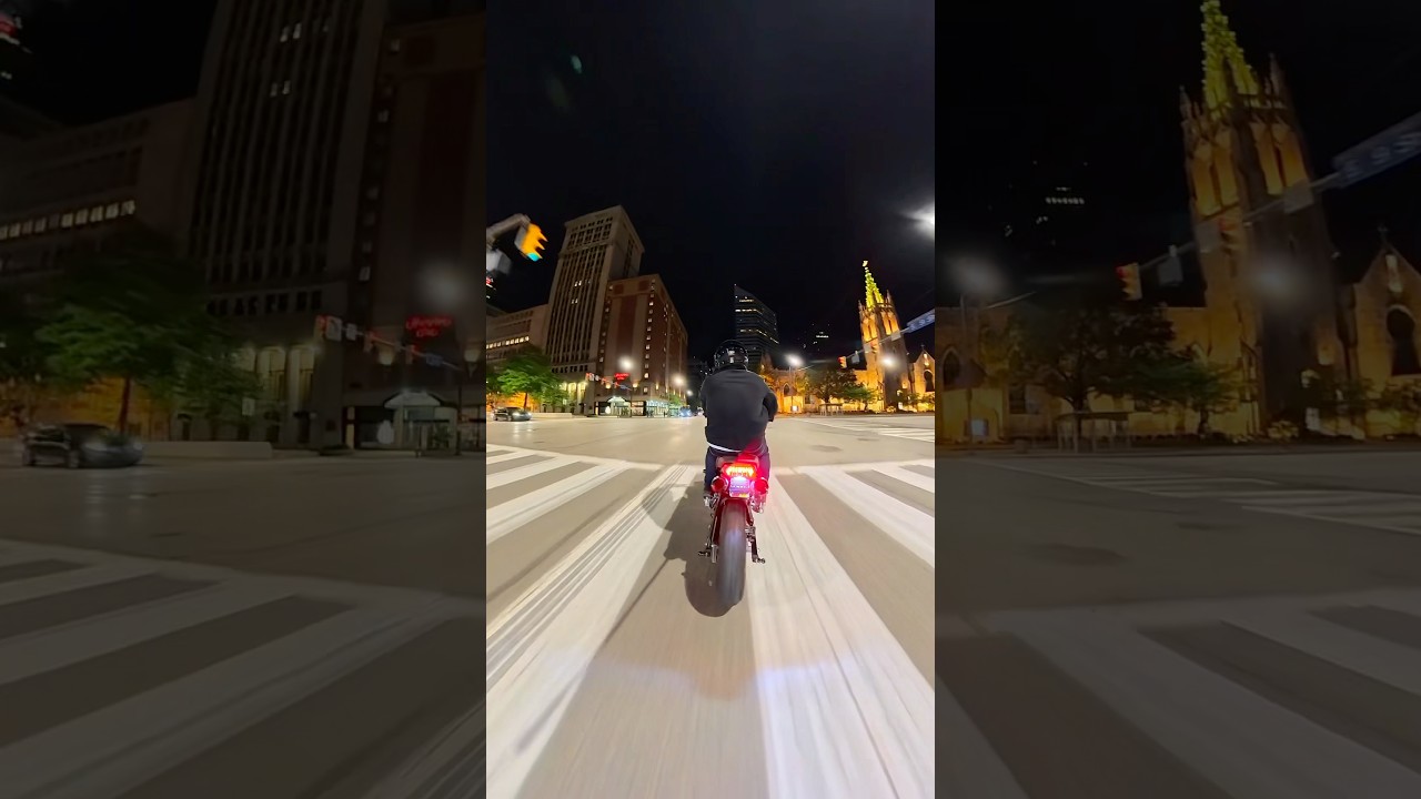 Insta360 X5 Night Mode Demonstration