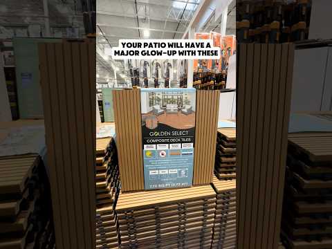 Costco’s Golden Select 8PK 12x12 Deck Tiles – Upgrade Your Patio for Only $24.99!
