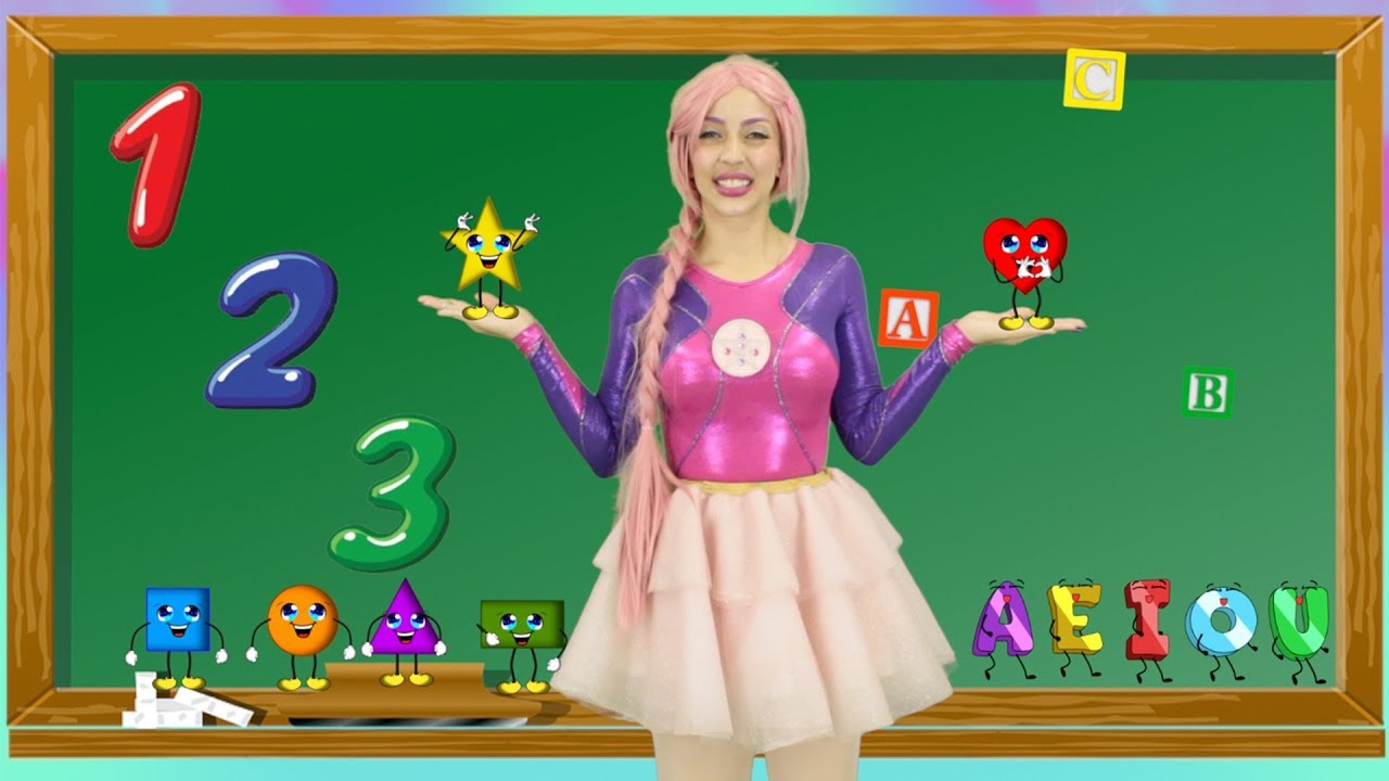 Escuela 2018: Aprendemos Números, Letras y Formas con LuLi Pampín 📚